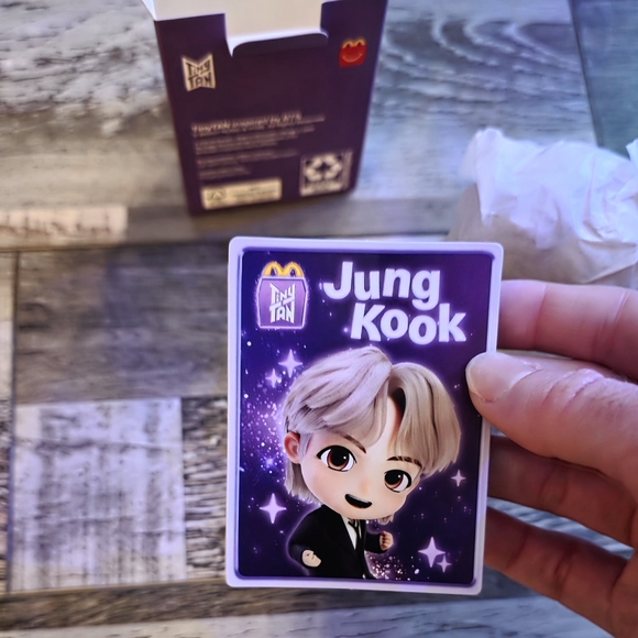 BTS Limited Edition Jungkook Tinytan McDonald's Exclusive - Picture 8 of 9